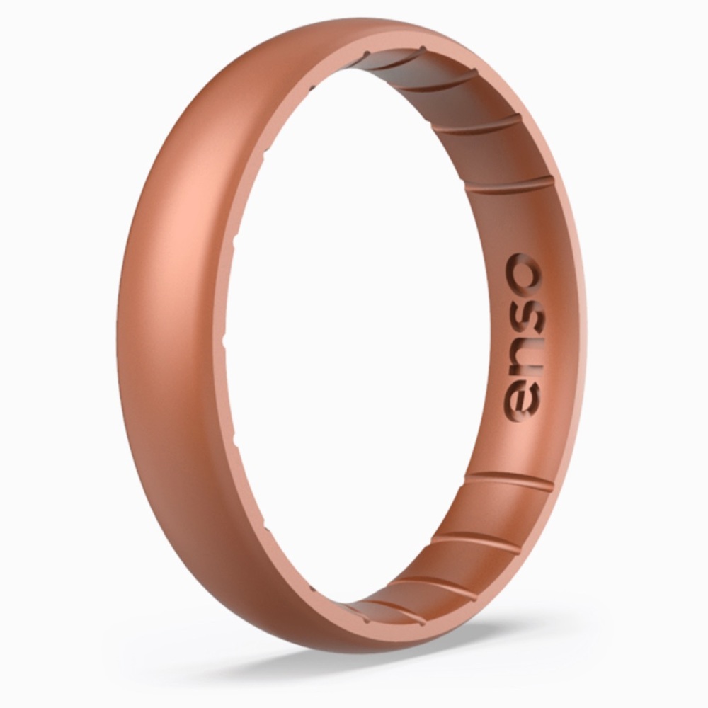 ENSO Elements Ring - Copper - Thin - Size 7